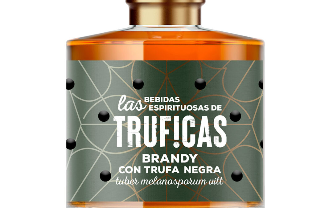 Brandy con tartufo nero tuber melanosporum vitt