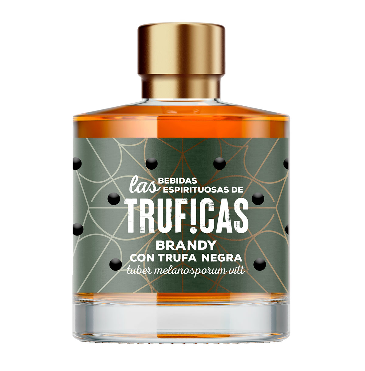 Brandy con trufa negra tuber melanosporum vitt