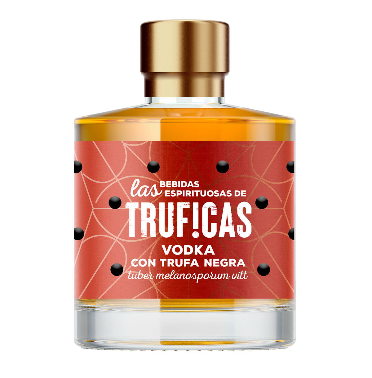 Vodka con trufa negra tuber melanosporum vitt