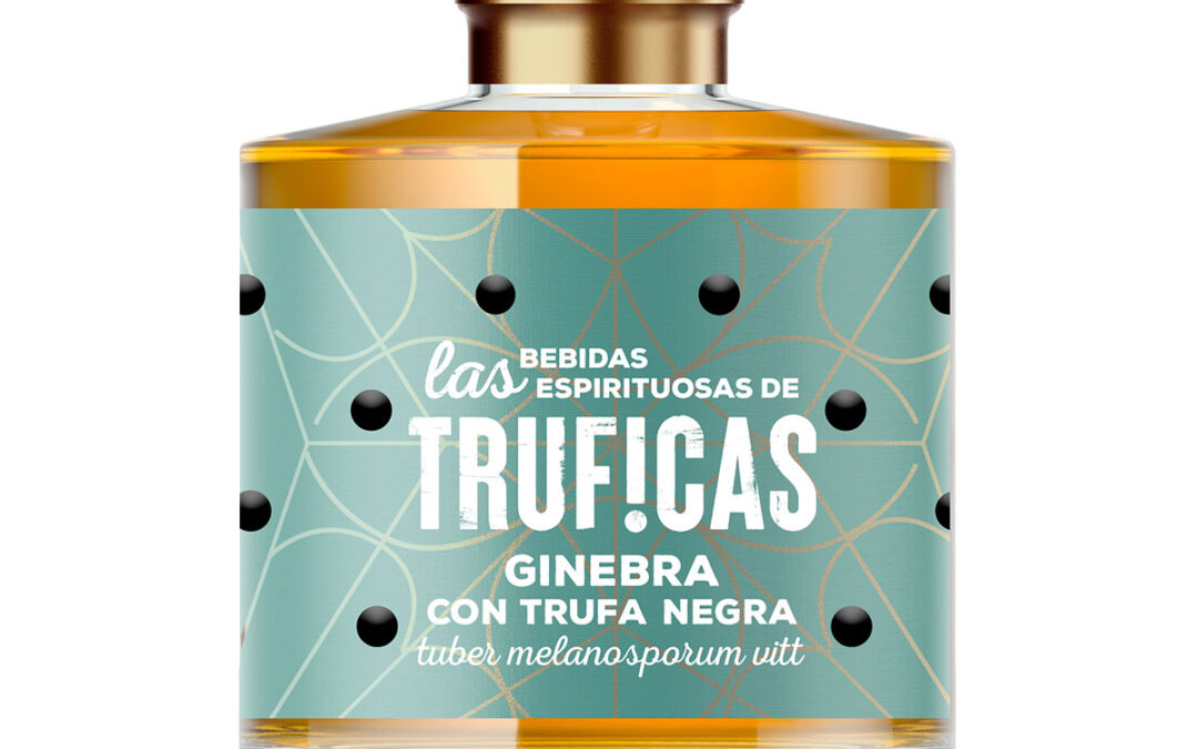 Gin with black truffle tuber melanosporum vitt