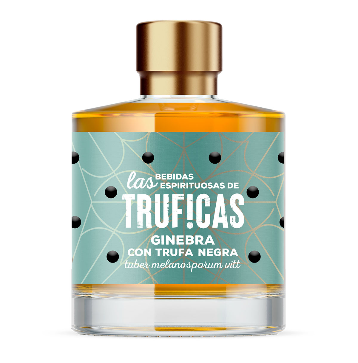 Gin con trufa negra tuber melanosporum vitt