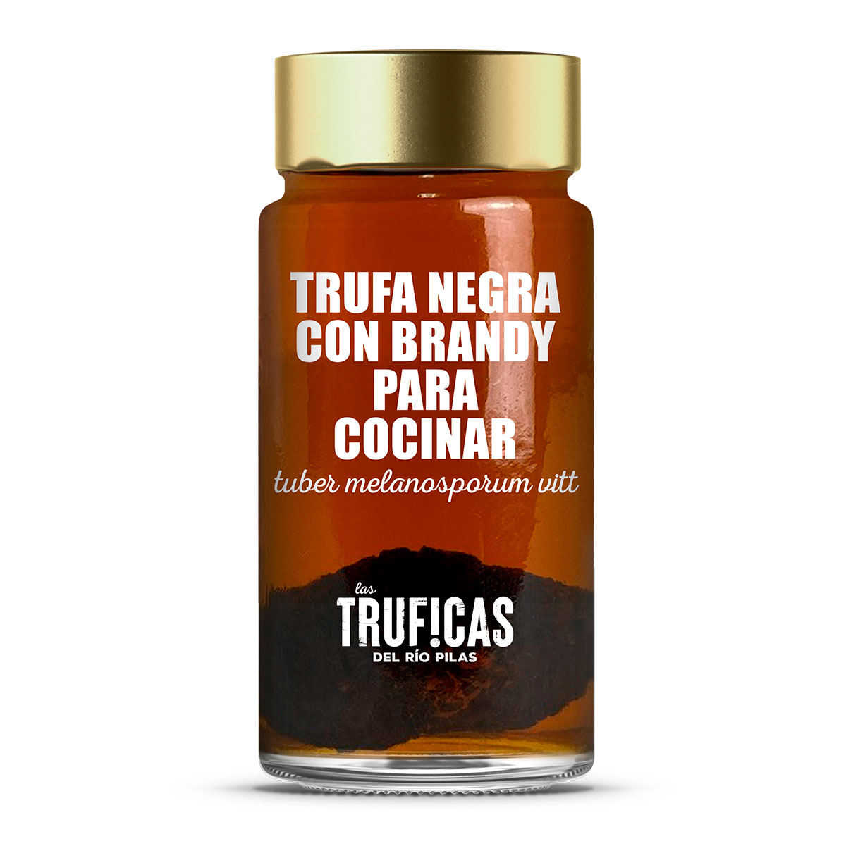 Trufa negra con brandy para cocinar tuber melanosporum vitt