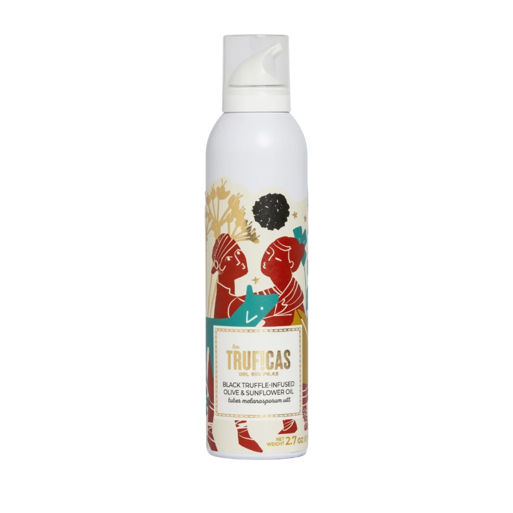 Aceite de trufa negra natural Tuber melanosporum de Truficas en envase spray